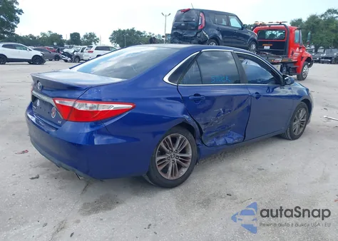 2015 Toyota Camry Se из США, поврежденный, VIN 4T1BF1FK2FU949925